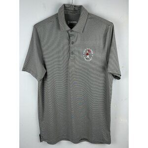 Official Polyester Blend 124th Us Open Pinehurst Golf Polo Shirt Men’s Sz M Gray